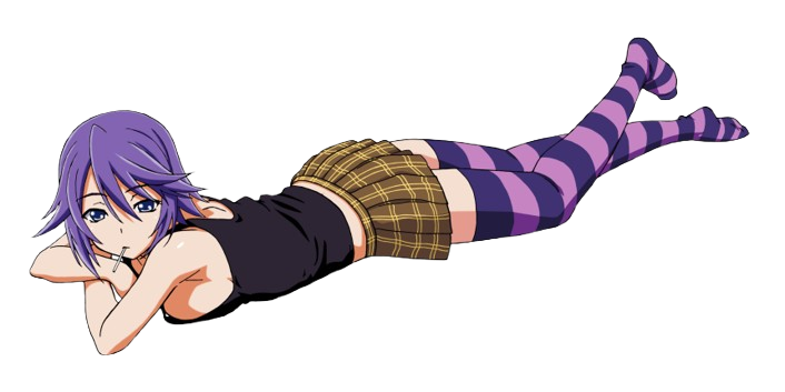 Anime Girl Laying Down